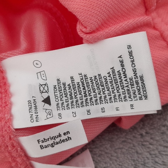 🌺3/$15 🌺H&M Coral leggings Size 6 - Picture 6 of 6